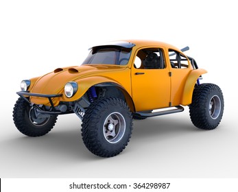 3D CG rendering of buggy car