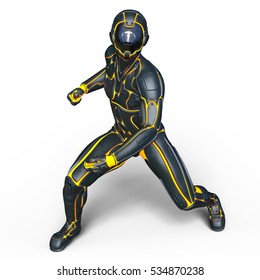 3d Cg Rendering Cyborg Stock Illustration 534870238 | Shutterstock