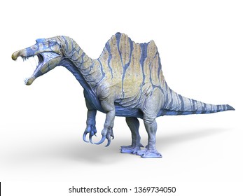 3D CG rendering of Dinosaurs