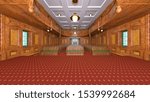 3D CG rendering of Hall