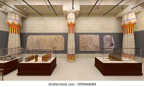 3D CG rendering of the museum