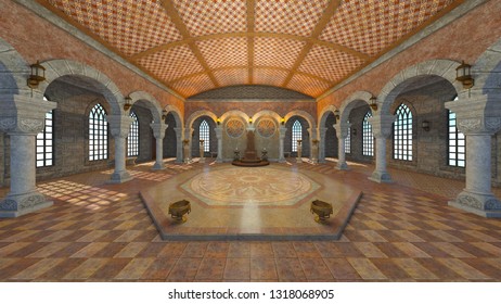 3D CG rendering of residence 