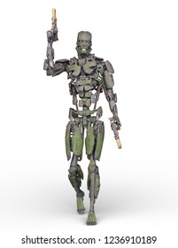 3D CG rendering of robot