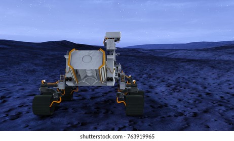 3d Cg Rendering Space Rover Stock Illustration 763919965 | Shutterstock