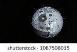 3D CG rendering of the space ship