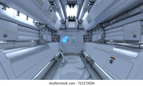 3D CG rendering of the space station