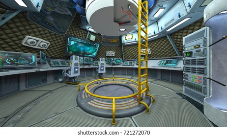 3D CG rendering of the space station