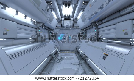 3D CG rendering of the space station