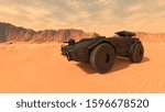 3D CG rendering of tank