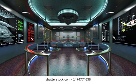 3D CG rendering of technology space
