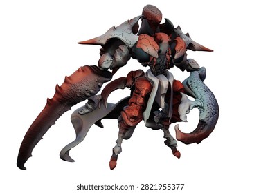 3d Character desiged base on sea animal