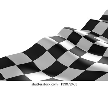 3d Checkered Flag Texture.