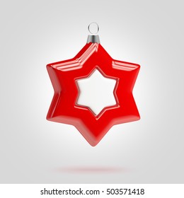 3d Christmas Toys Isolated