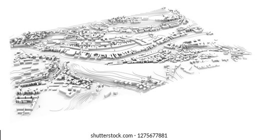 3d City Master Plan, Construction Concept View