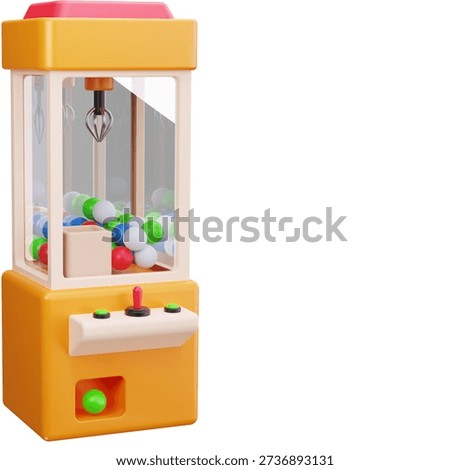 3D Claw Machine Prize Game