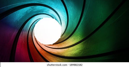 3d Colored Abstract Background Focus Concept