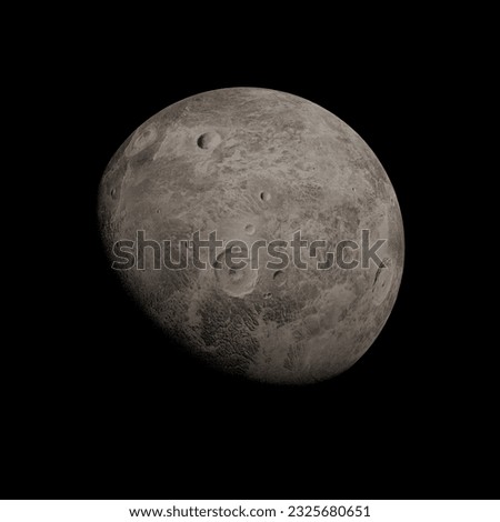 3d computer rendered illustration of the asteroid Ceres