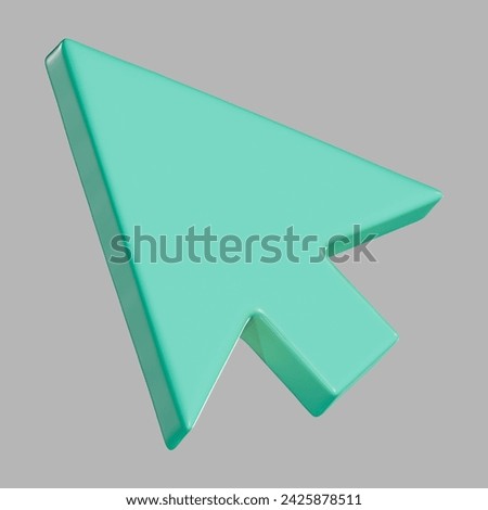 3D Cursor Mouse Arrow Web