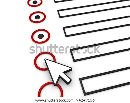 A 3d cursor is on top of a 3d form in order to complete it