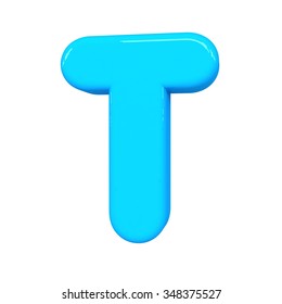 3d Cute White Letter T Cartoon Stock Illustration 388531525 | Shutterstock