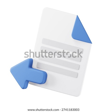3D data removal request document icon with arrow indicating right to delete personal data in privacy compliance workflows