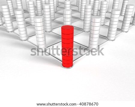 3d database structure - background