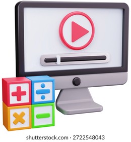 3D Digital Learning Video Platform