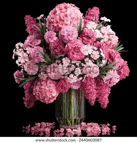 Similar – Image, Stock Photo Paeonia | pink flower of shrub peony | spring awakening