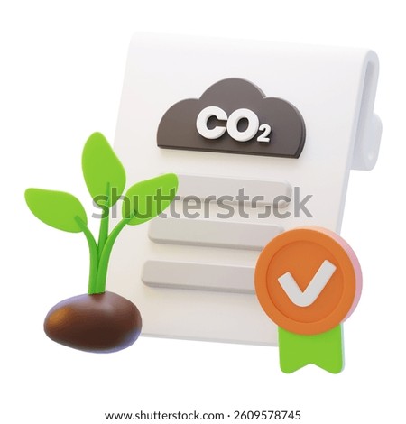 3D Eco-Friendly Certification for Carbon Reduction Initiatives