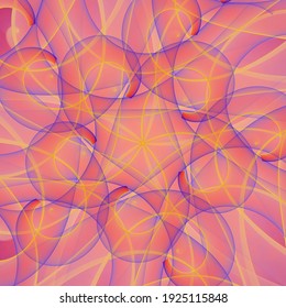 3d Effect - Abstract Colorful Fractal Pattern 