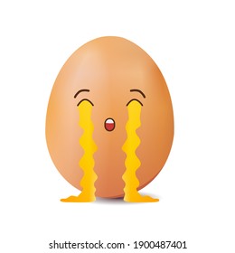 3d Emoji Egg Shapes That Display Stock Illustration 1900487401