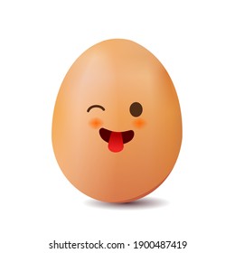 3d Emoji Egg Shapes That Display Stock Illustration 1900487419