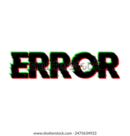 3D Error on white background
