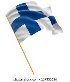 3D Finnish Flag