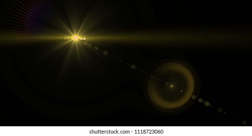 3d Flare Lens Stock Illustration 1118723060 | Shutterstock