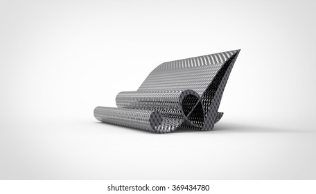 3D font in white background, computer generated images