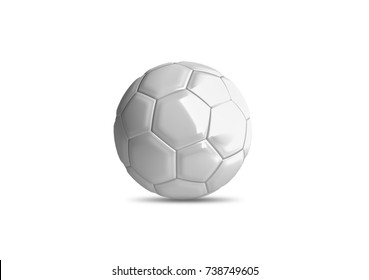 3d Football Ball Mockup