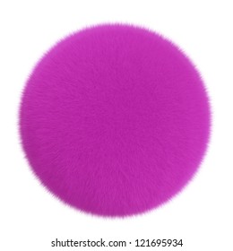 3d Furry Ball