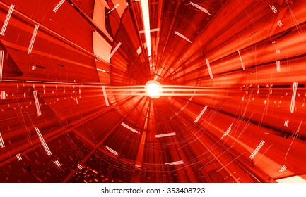 3D futuristic background 