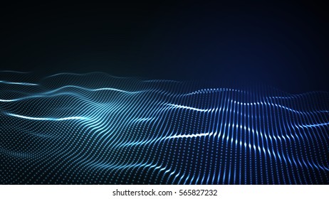 3d Glowing Abstract Digital Wave Particles Stock Vector Royalty Free 3d Glowing Abstract Digital Wave Particles Stock Vector Royalty Free
