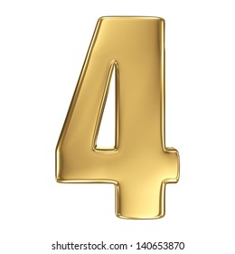 3d Golden Number Collection - 4