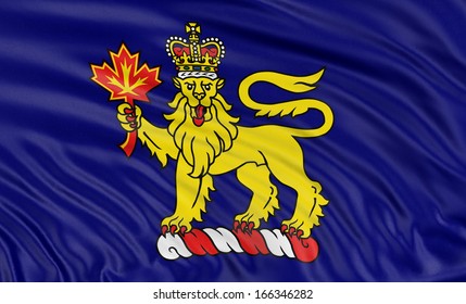 3D Governor General Flag Of Canada