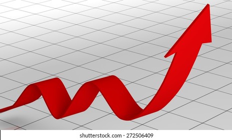 3d Graph Moving Chart Stock Illustration 272506409 | Shutterstock