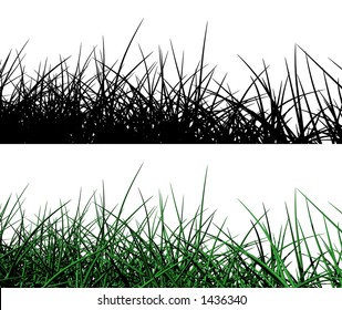 3d Grass With Alpha Mask