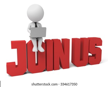 The 3d guy is recruiting staff