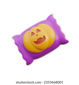 3d Halloween candy and sweet isolated, trick or treat party, october holiday, 3d rendering.
 - Powered by Shutterstock