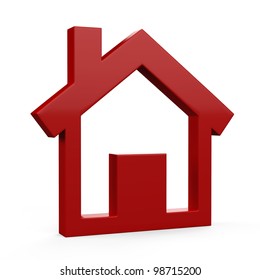 3D House Icon