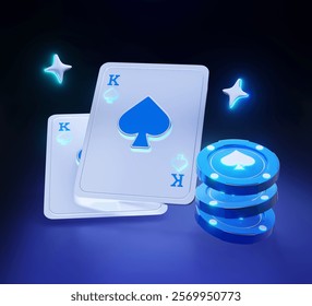 A  casino poker