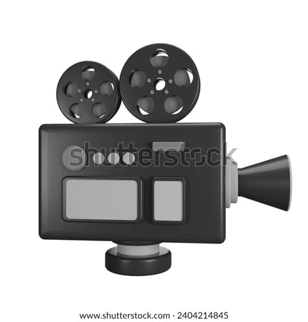 3d icon Camera, 3d illustration, 3d element, 3d rendering, Graphic Elements, design element. Icon design, interface elements, concept illustration, art, user interface