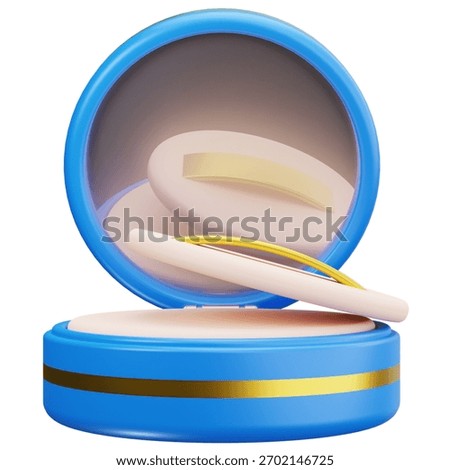 3D Icon Compact Powder Case